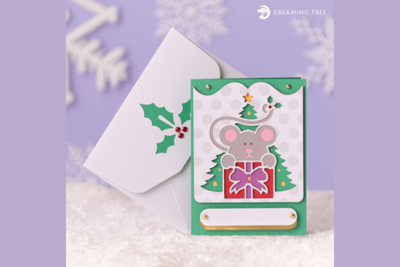 3D SVG Greeting Card Design for Modern Content Publishing