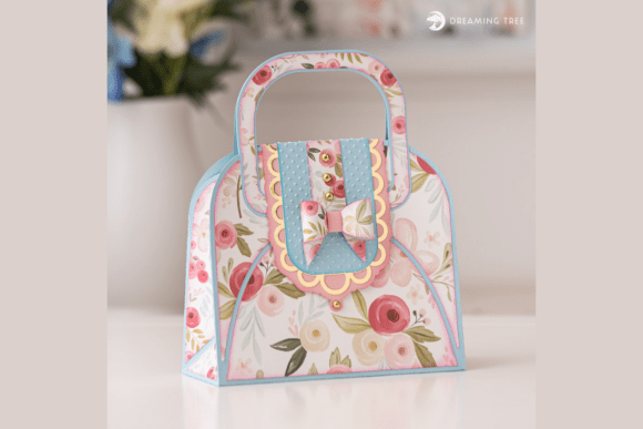 Blooming Bag SVG: A 3D Design Asset for Mother’s Day Campaigns