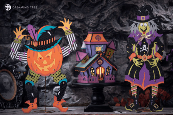 Boo to You 3D SVG Bundle for Halloween Crafting