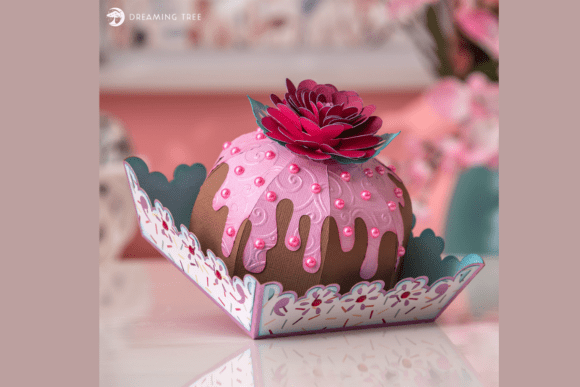 Chocolate Bomb Treat Box SVG for Creative Marketplace Sellers