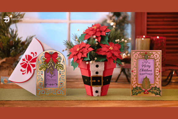 Christmas Time 3D SVG Bundle: A Festive Graphic Design Asset for Local Businesses