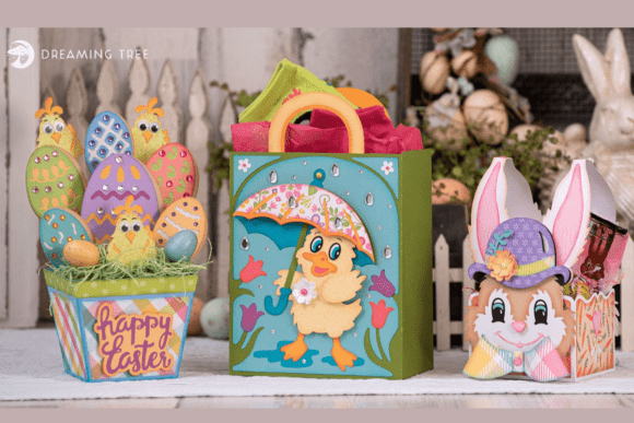 Easter Adorables 3D SVG: A Springtime Branding Asset