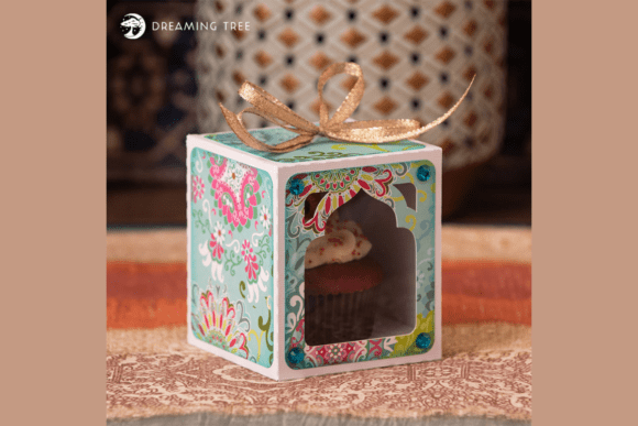 Fancy Cupcake Treat Box 3D SVG: A Designer’s Perspective on Birthday Packaging