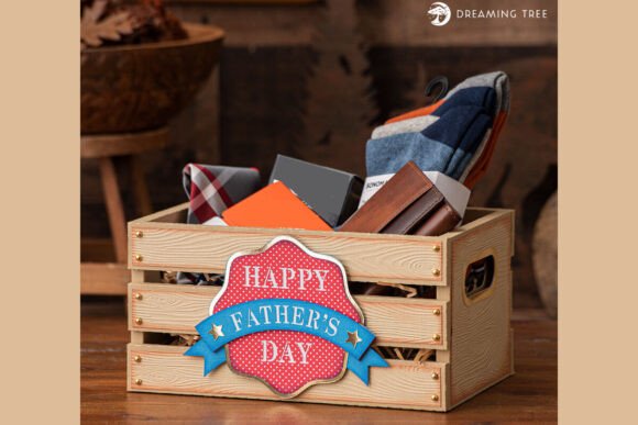 Father’s Day Gift Crate SVG Review: A Rustic Embroidery Design for Heartfelt Projects