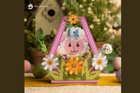 Little Lamb Easter Basket SVG Review: A Festive Embroidery Design for Real Projects