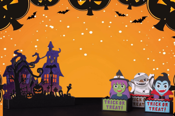 Monster Mash 3D SVG: A Spine-Chilling Halloween Graphic Design Asset