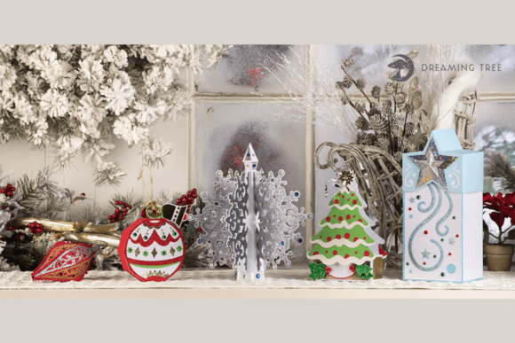 O Christmas Tree 3D SVG Bundle for Seasonal Designs