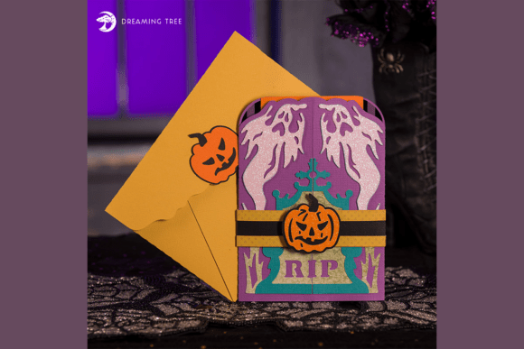 Shudder Shutter Card SVG: A Halloween 3D Design Asset for Stronger Branding