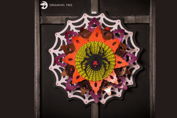 Widow’s Web Wreath SVG Review: A Bold Halloween Embroidery Design